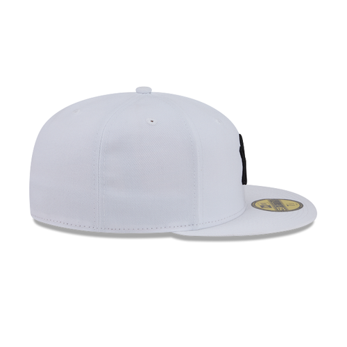New Era 59FIFTY New York Yankees Color Basic Fitted Hat - White / Black