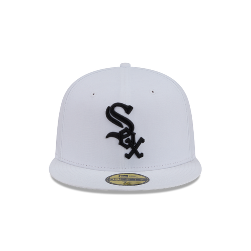 New Era 59FIFTY Chicago White Sox Color Basic Fitted Hat - White / Black