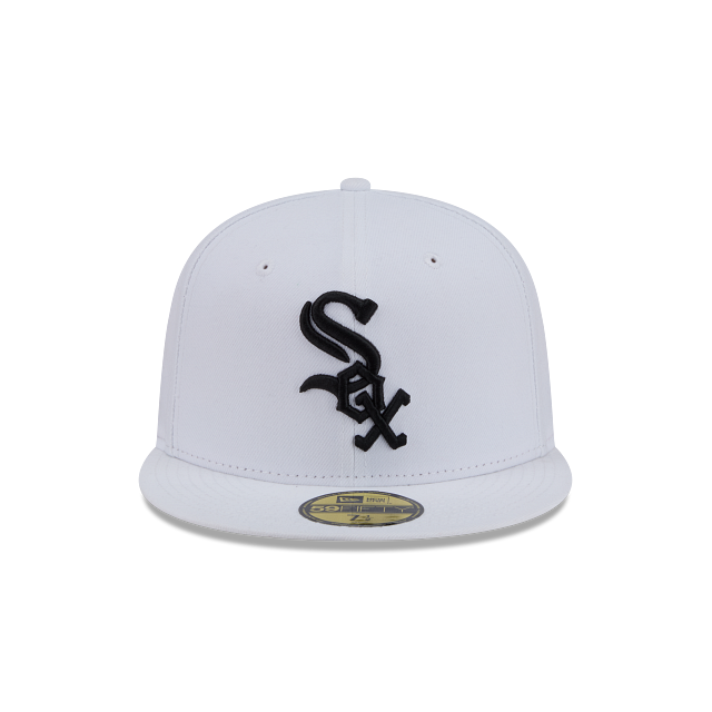 New Era 59FIFTY Chicago White Sox Color Basic Fitted Hat - White / Black