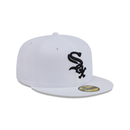 New Era 59FIFTY Chicago White Sox Color Basic Fitted Hat - White / Black