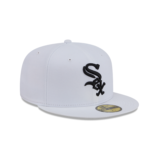 New Era 59FIFTY Chicago White Sox Color Basic Fitted Hat - White / Black