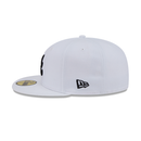 New Era 59FIFTY Atlanta Braves Color Basic Fitted Hat - White / Black