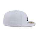 New Era 59FIFTY Atlanta Braves Color Basic Fitted Hat - White / Black