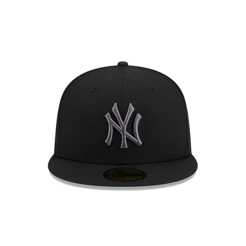 New Era 59FIFTY New York Yankees Color Basic Fitted Hat - Black / Graphite
