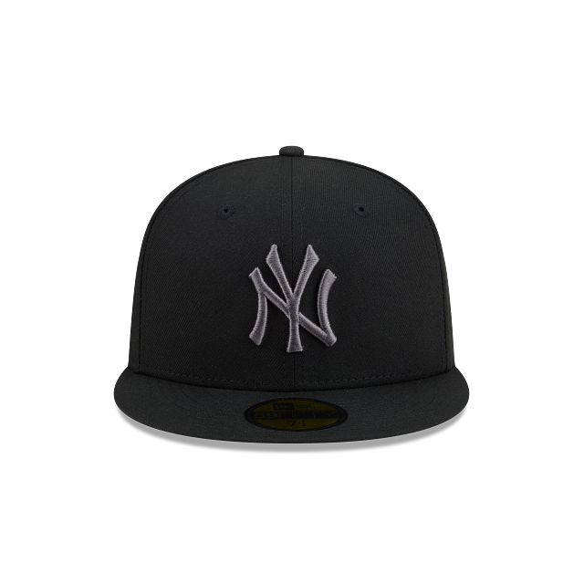 New Era 59FIFTY New York Yankees Color Basic Fitted Hat - Black / Graphite