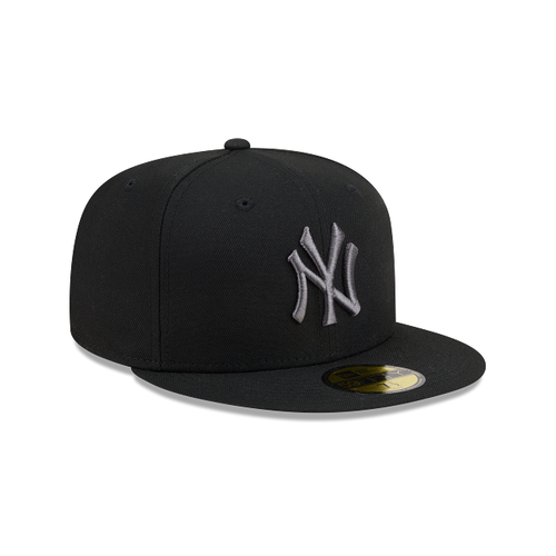 New Era 59FIFTY New York Yankees Color Basic Fitted Hat - Black / Graphite