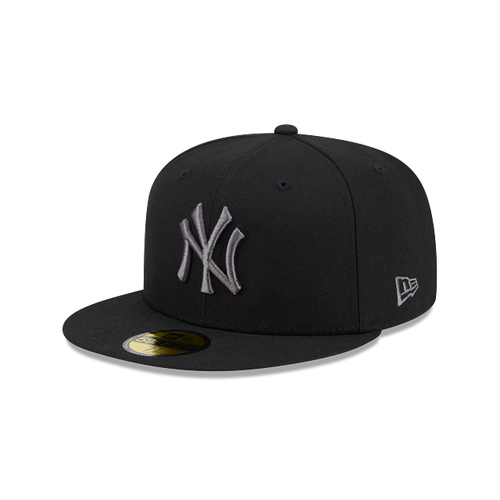 New Era 59FIFTY New York Yankees Color Basic Fitted Hat - Black / Graphite