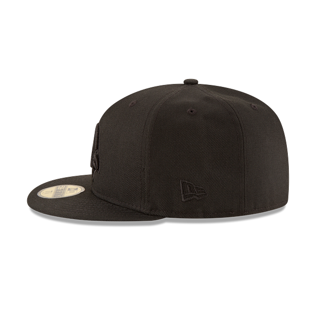 New Era 59FIFTY Arizona Cardinals Black on Black Fitted Hat - Black