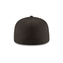 New Era 59FIFTY Indianapolis Colts Black on Black Fitted Hat - Black