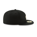 New Era 59FIFTY New Orleans Saints State Outline Fitted Hat - Black / Gold