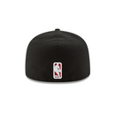 New Era 59FIFTY Miami Heat NBA Official Team Color (OTC) Fitted Hat - Black