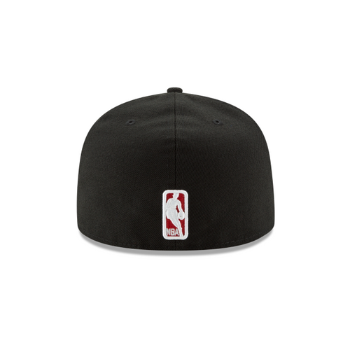 New Era 59FIFTY Miami Heat NBA Official Team Color (OTC) Fitted Hat - Black