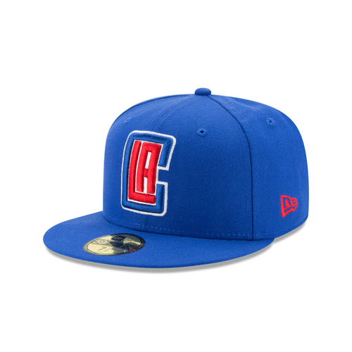New Era 59FIFTY LA Clippers NBA Official Team Color (OTC) Fitted Hat - Royal Blue