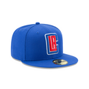 New Era 59FIFTY LA Clippers NBA Official Team Color (OTC) Fitted Hat - Royal Blue