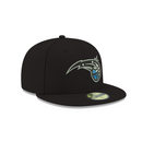 New Era 59FIFTY Orlando Magic NBA Official Team Color (OTC) Fitted Hat - Black