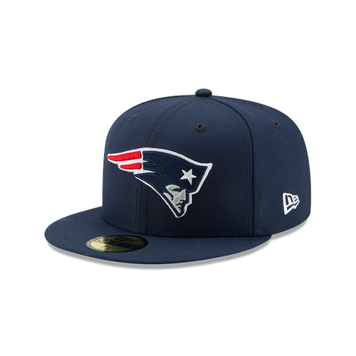 New Era 59FIFTY New England Patriots NFL Fitted Hat - Oceanside Blue