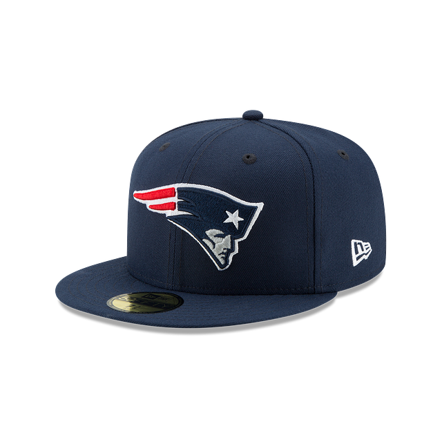 New Era 59FIFTY New England Patriots NFL Fitted Hat - Oceanside Blue