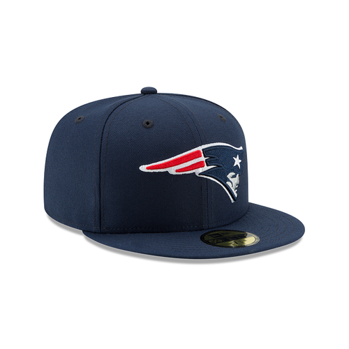New Era 59FIFTY New England Patriots NFL Fitted Hat - Oceanside Blue