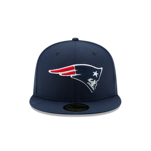New Era 59FIFTY New England Patriots NFL Fitted Hat - Oceanside Blue