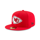 New Era 59FIFTY Kansas City Chiefs Front Door Fitted Hat - Red