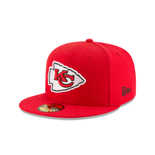 New Era 59FIFTY Kansas City Chiefs Front Door Fitted Hat - Red