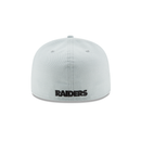 New Era 59FIFTY Las Vegas Raiders Fitted Hat - Snow Grey