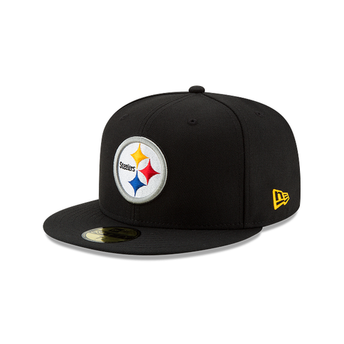 New Era 59FIFTY Pittsburgh Steelers Fitted Hat - Black