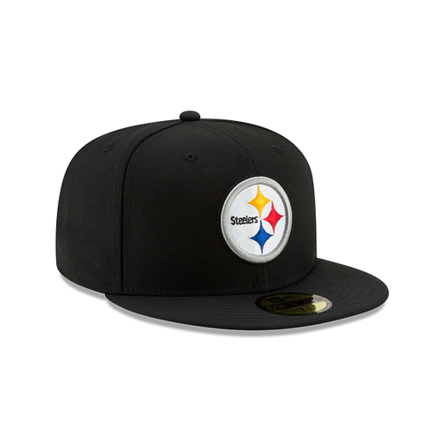 New Era 59FIFTY Pittsburgh Steelers Fitted Hat - Black