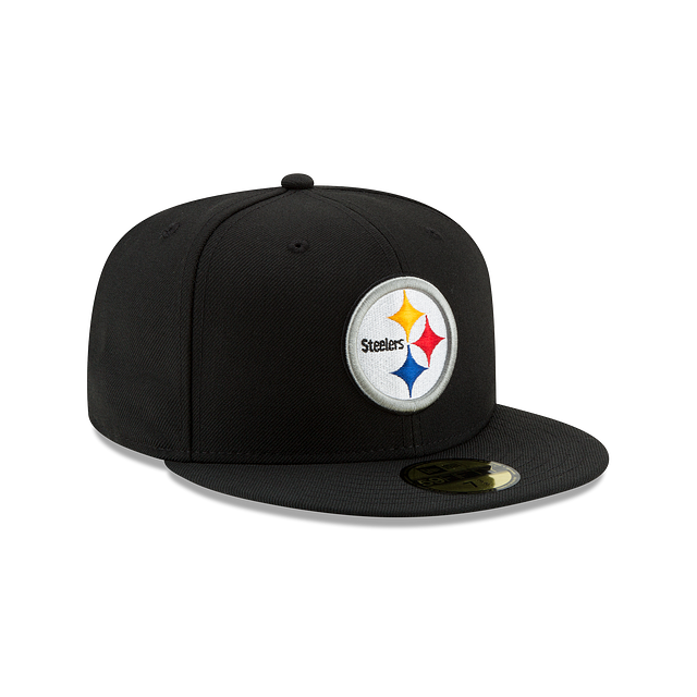 New Era 59FIFTY Pittsburgh Steelers Fitted Hat - Black