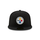 New Era 59FIFTY Pittsburgh Steelers Fitted Hat - Black