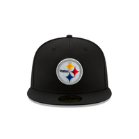 New Era 59FIFTY Pittsburgh Steelers Fitted Hat - Black