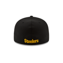 New Era 59FIFTY Pittsburgh Steelers Fitted Hat - Black
