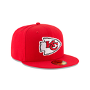 New Era 59FIFTY Kansas City Chiefs Front Door Fitted Hat - Red