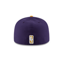 New Era 59FIFTY Los Angeles Lakers Two-Tone Fitted Hat - Purple / Gold