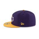 New Era 59FIFTY Los Angeles Lakers Two-Tone Fitted Hat - Purple / Gold