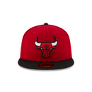 New Era 59FIFTY Chicago Bulls Two-Tone Fitted Hat - Red / Black