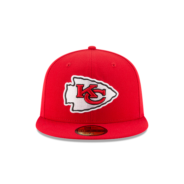 New Era 59FIFTY Kansas City Chiefs Front Door Fitted Hat - Red