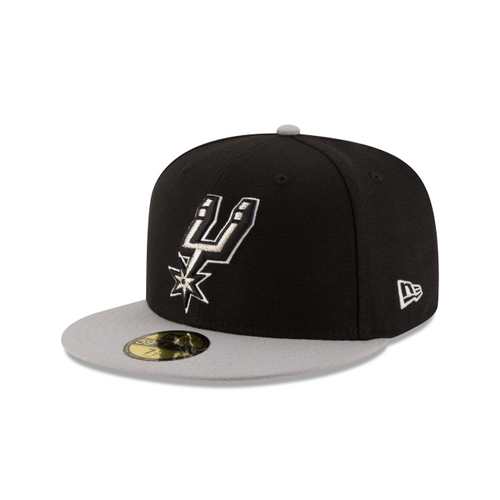 New Era 59FIFTY San Antonio Spurs Two-Tone Fitted Hat - Black / Grey