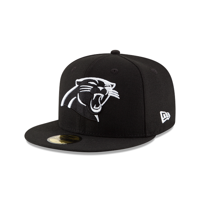 New Era 59FIFTY Carolina Panthers Basic Fitted Hat - Black / White