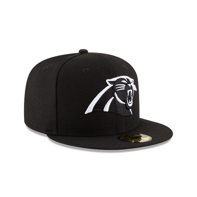 New Era 59FIFTY Carolina Panthers Basic Fitted Hat - Black / White