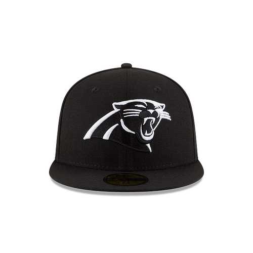 New Era 59FIFTY Carolina Panthers Basic Fitted Hat - Black / White