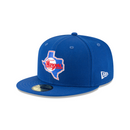New Era 59FIFTY Texas Rangers Cooperstown Collection Wool Fitted Hat - Royal Blue (1984)