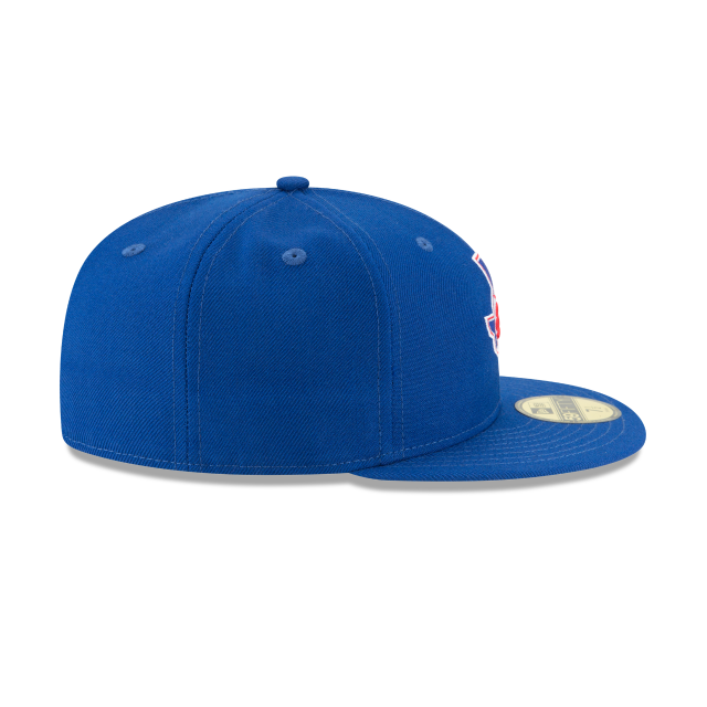 New Era 59FIFTY Texas Rangers Cooperstown Collection Wool Fitted Hat - Royal Blue (1984)