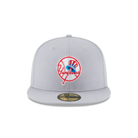 New Era 59FIFTY New York Yankees Cooperstown Collection Wool Fitted Hat - Grey (1946)