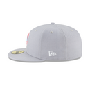 New Era 59FIFTY New York Yankees Cooperstown Collection Wool Fitted Hat - Grey (1946)