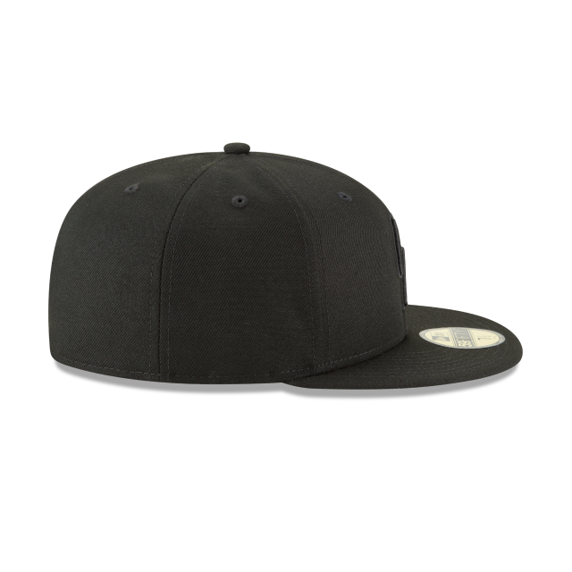 New Era 59FIFTY Colorado Rockies Basic Fitted Hat - Black / Black
