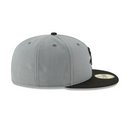 New Era 59FIFTY Chicago White Sox Basic Fitted Hat - Storm Grey / Black