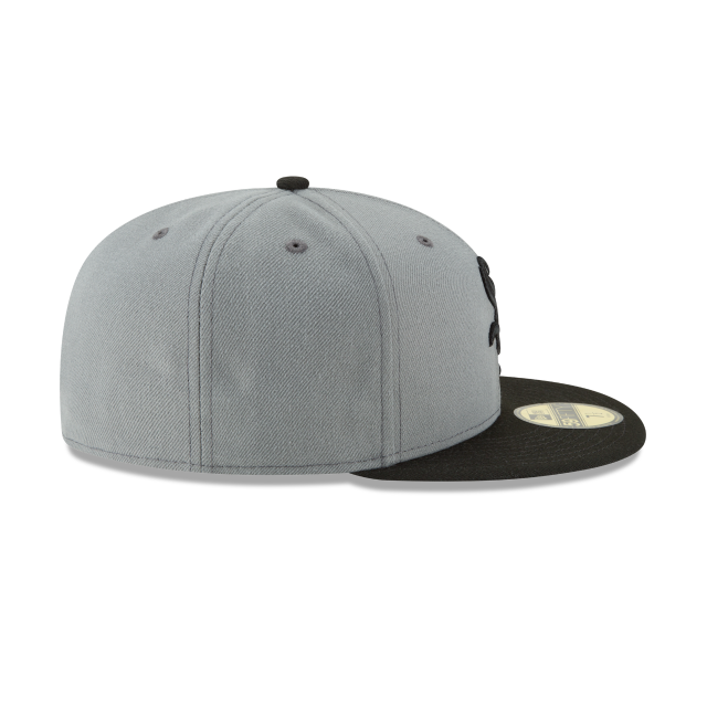 New Era 59FIFTY Chicago White Sox Basic Fitted Hat - Storm Grey / Black
