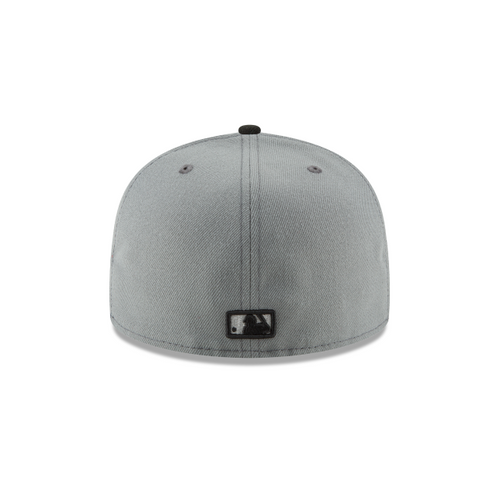 New Era 59FIFTY Atlanta Braves Basic Fitted Hat - Storm Grey / Black