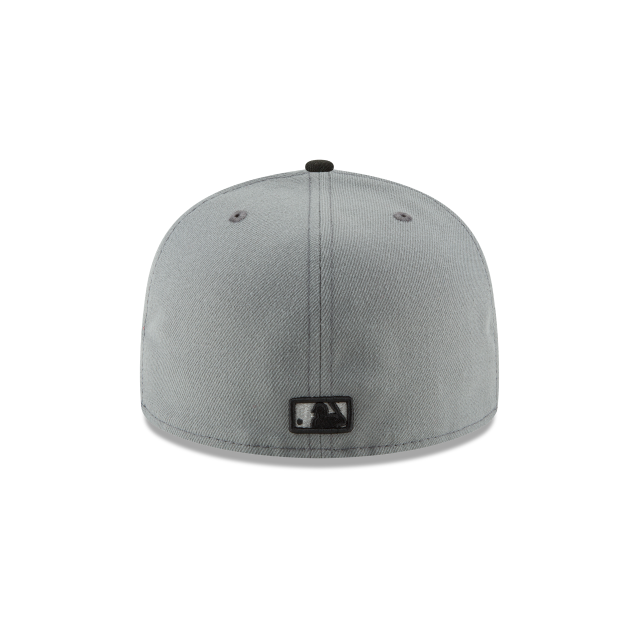 New Era 59FIFTY Atlanta Braves Basic Fitted Hat - Storm Grey / Black